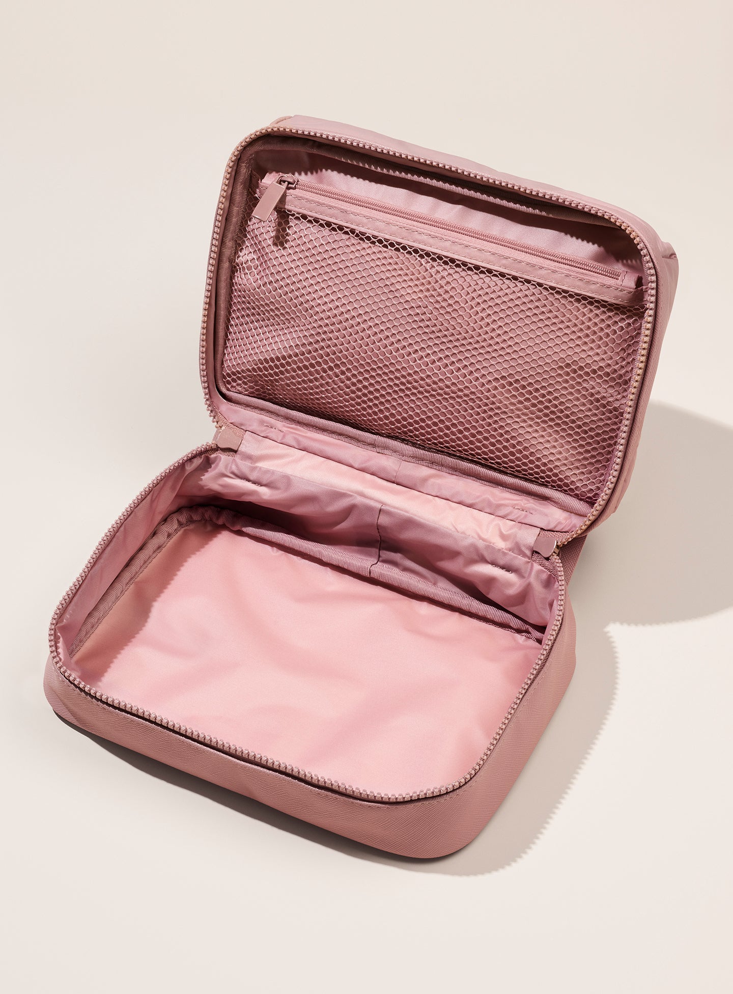 Puffy Toiletry Bag - Mauve - Image 2
